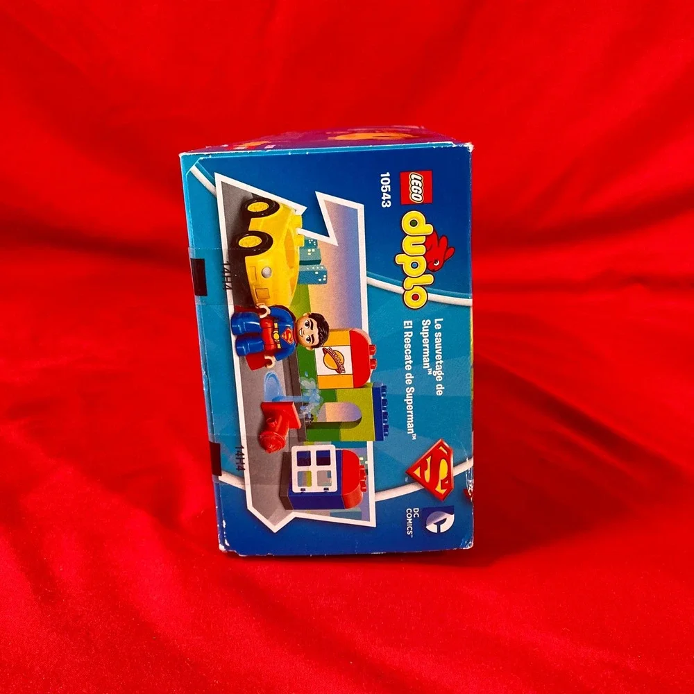 LEGO 10543 Duplo Superman Rescue Building Toy Set DC Comics Heroes 2014 Good